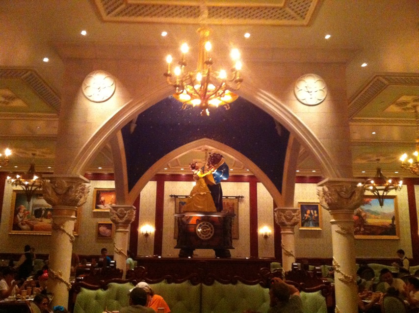 Be Our Guest Restaurant in Disney World's Magic Kingdom 