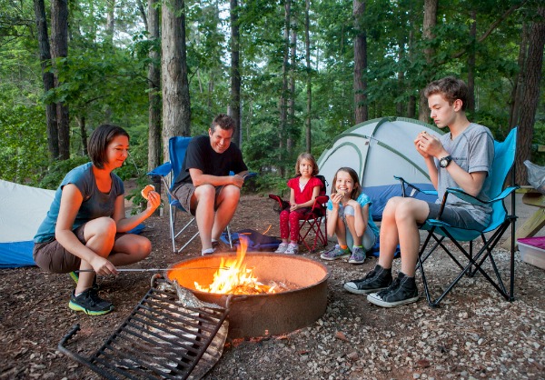 Tips for your first family camping trip